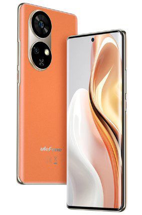 Ulefone Note 17 Pro - Amber Orange Color 